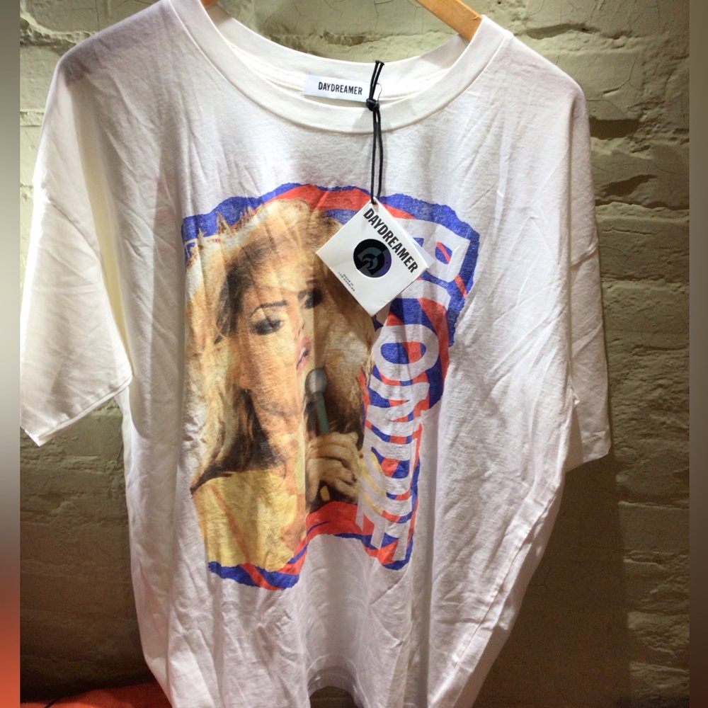 NEW! DAYDREAMER Blondie White Graphic Tee